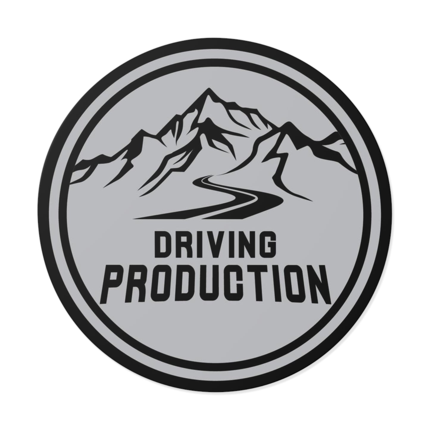 Driving Production Vinyl Stickers