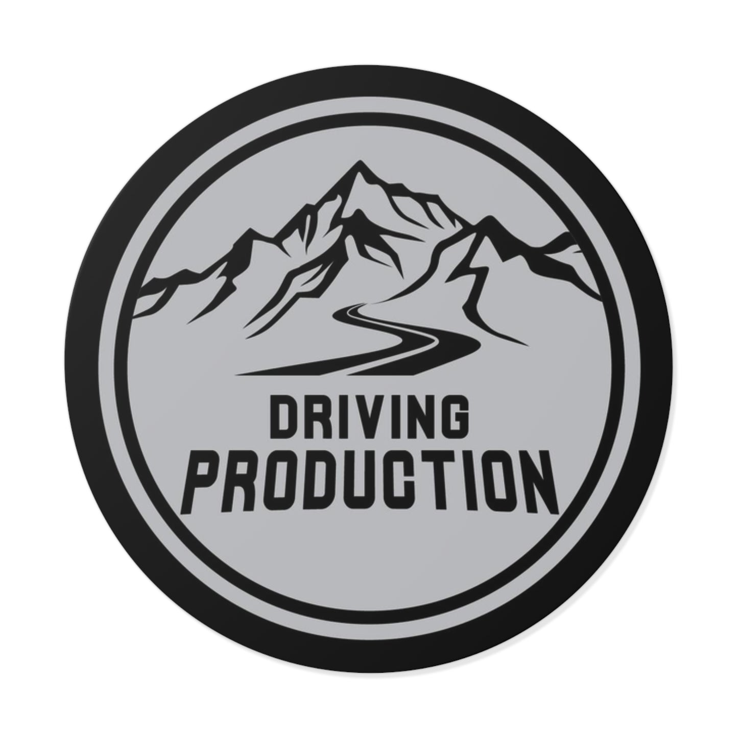 Driving Production Vinyl Stickers